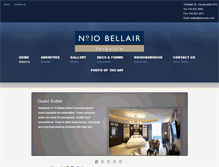 Tablet Screenshot of 10bellairresidences.com